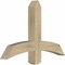 Ekena Millwork Bellingham Rough Sawn Timber Gable Bracket, Douglas Fir, 36"W x 24"H x 4"D x 4"F, 16/12 Pitch GBW036X24X0404BEL00RDF - alternate 4